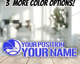 Personalized DEA Desk Name Plate, Drug Enforcement Administration Name Plaque, Gift for Boss, DEA Desk Name Plate, Dea Agent Promotion