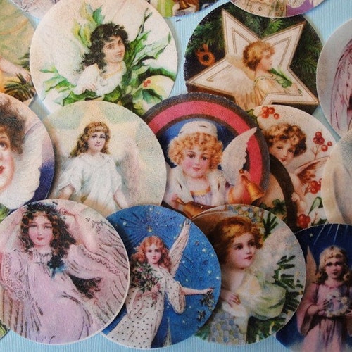 Edible Image Victorian Christmas Wafer Papers Etsy