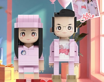 Aangepaste stenen stelfiguren – Gepersonaliseerd portretcadeau