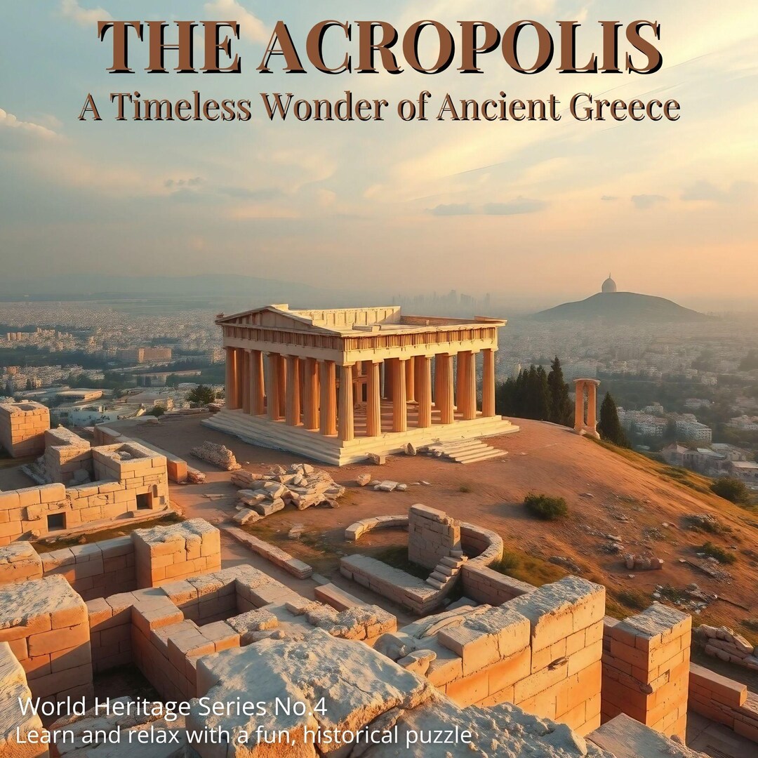 The Acropolis A Timeless Wonder Of Ancient Greece 252 Piece Jigsaw