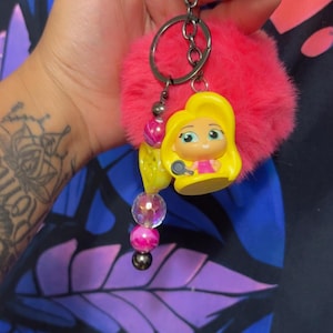 Doorables Beaded Keychain|Doorable Disney|Doorable accessories| Doorable Keychain| Cute Keychain|Disney Character|Gift Idea