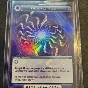 Chant funèbre - Ultra rare - Carte chaotique - Beyond the Doors