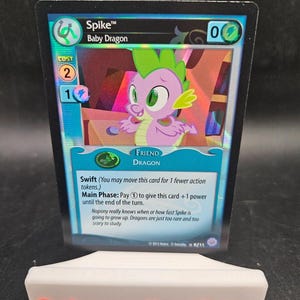My Little Pony CCG - Spike Baby Drago #f11 FOIL