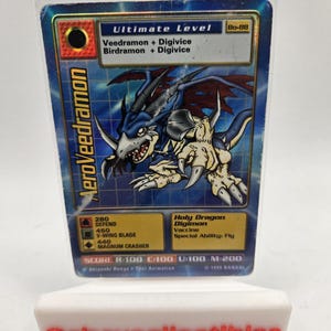 1999 Digimon Digi-Battle Booster 2 Carte AeroVeedramon Foil #BO-88 MP