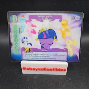 CCG My Little Pony - Twilight Sparkle, L'amitié est magique OVERSIZE