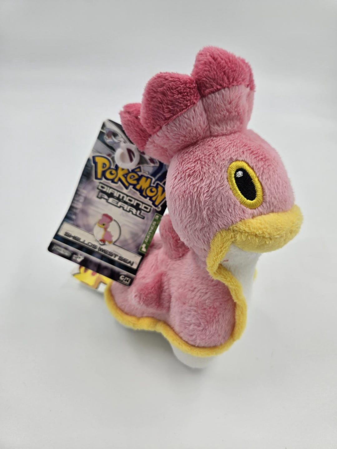 Pokemon Shellos Plush Rare Diamond Pearl 7” West Sea 2007 Series 3 Toy ...