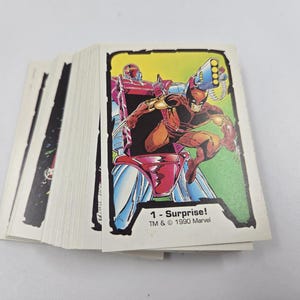 1990 Jim Lee Series 1 Trading Card complete set 1-45 door Comic Images