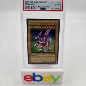 2002 YGO Seiyaryu Prismatic Secret Raro Promo #DDS-004 PSA 6