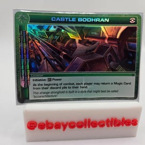 Chaotische 203/232 Schloss Bodhran Super Rare Holo Foil Lage
