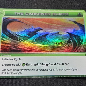 Chaotische 93/100 The Darkened Dunes - Super Rare Holo Foil - Lage