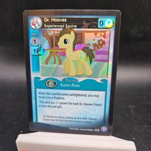 CCG My Little Pony - Cheval expérimenté Dr Hooves #f6 FOIL