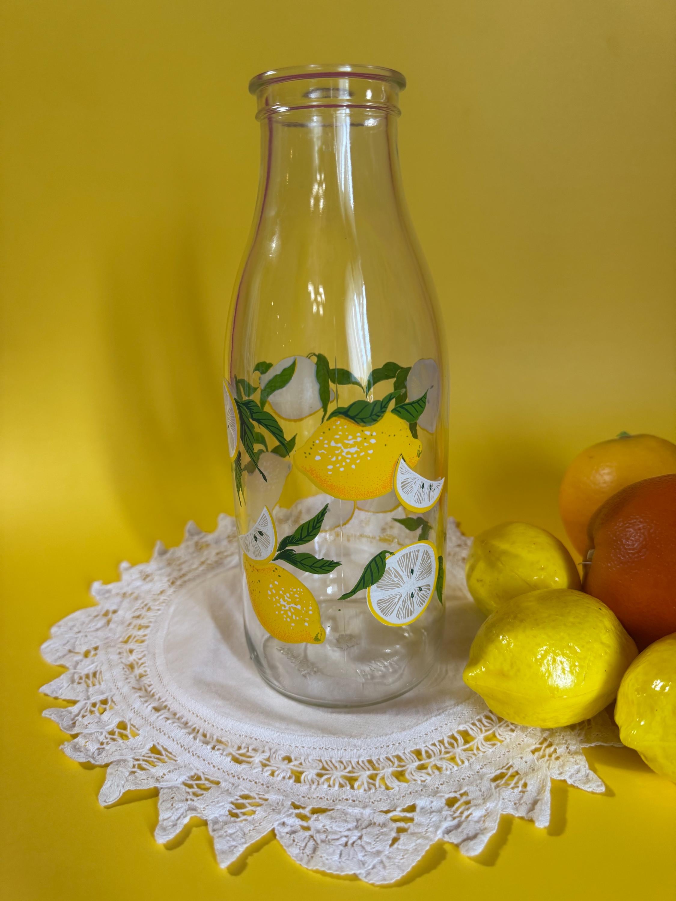 Vintage Le Parfait Glass Citrus Juice Bottle - Made in France - Etsy