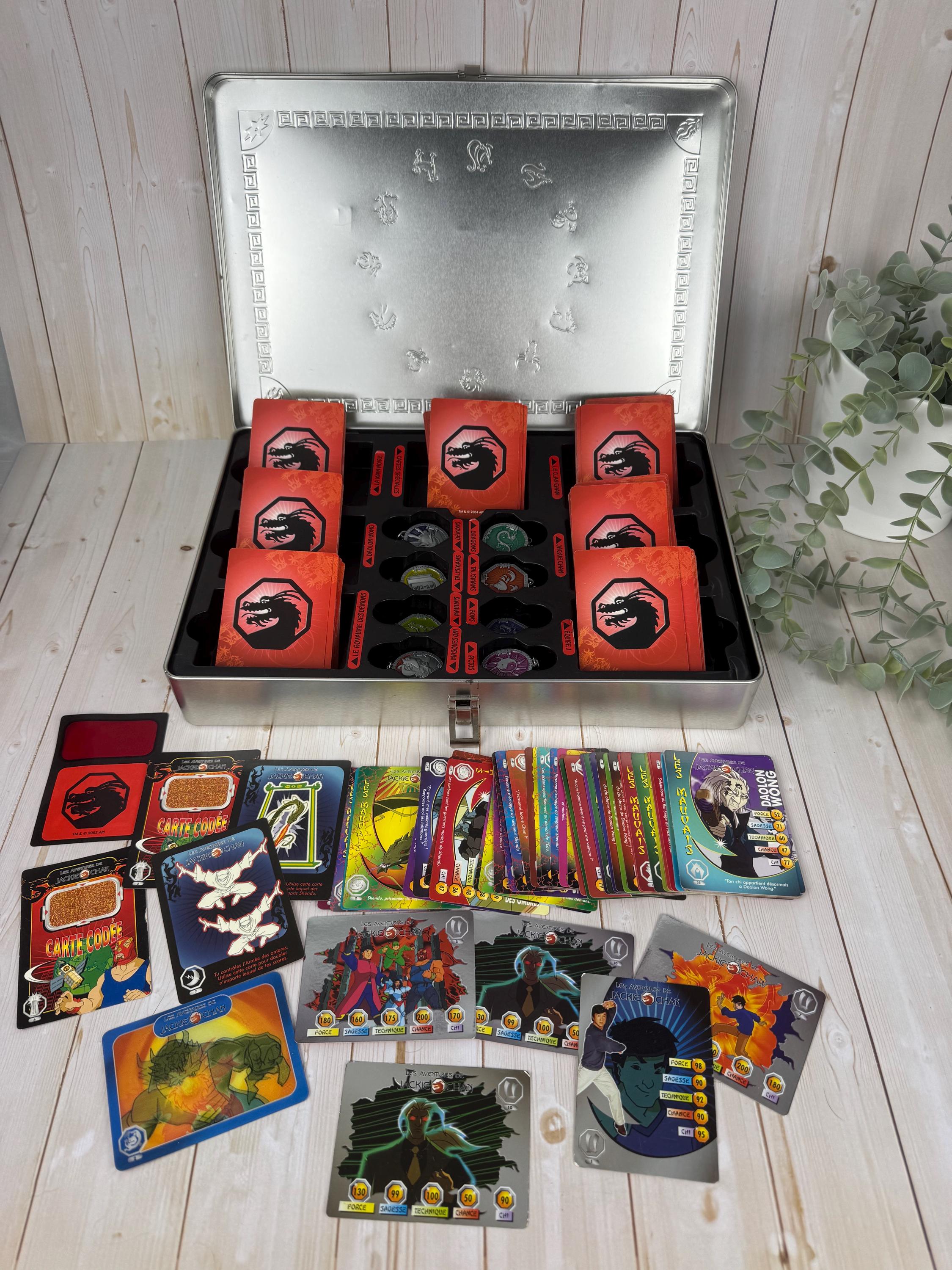 Jackie Chan Adventures Metal Collector Case (FRENCH EDITION