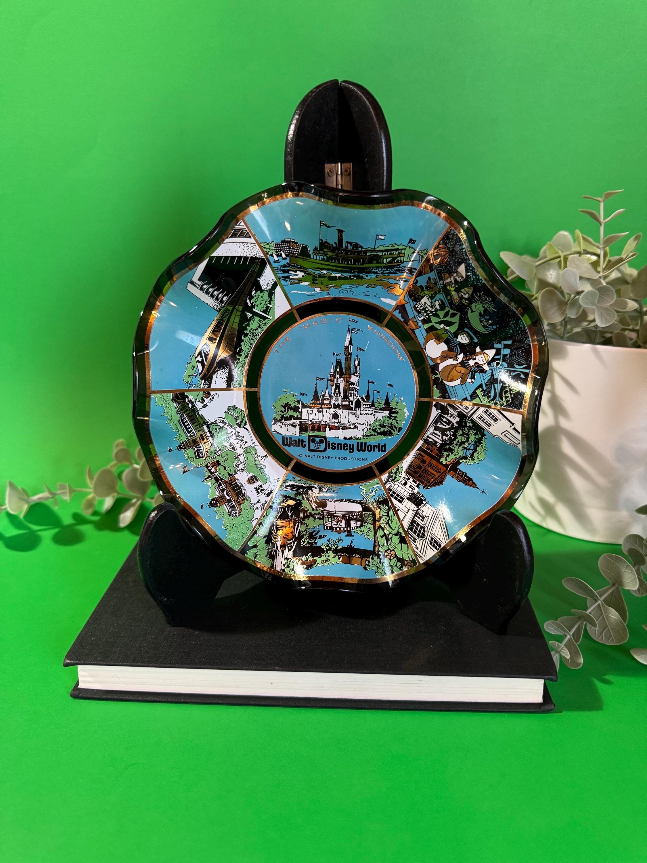Vintage Walt Disney World Ashtray: 1970s Magic Kingdom Castle