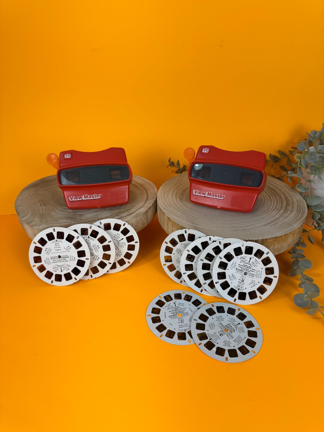 Viewer Set Vintage View-master 3D Viewer Set – Muppets, Sesame Street, Winnie the ...