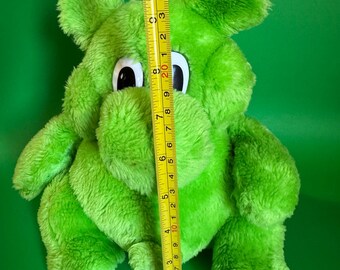 Rare Vintage 1989 Green Kazoom Kodak Kolorkins Plush – Retro
