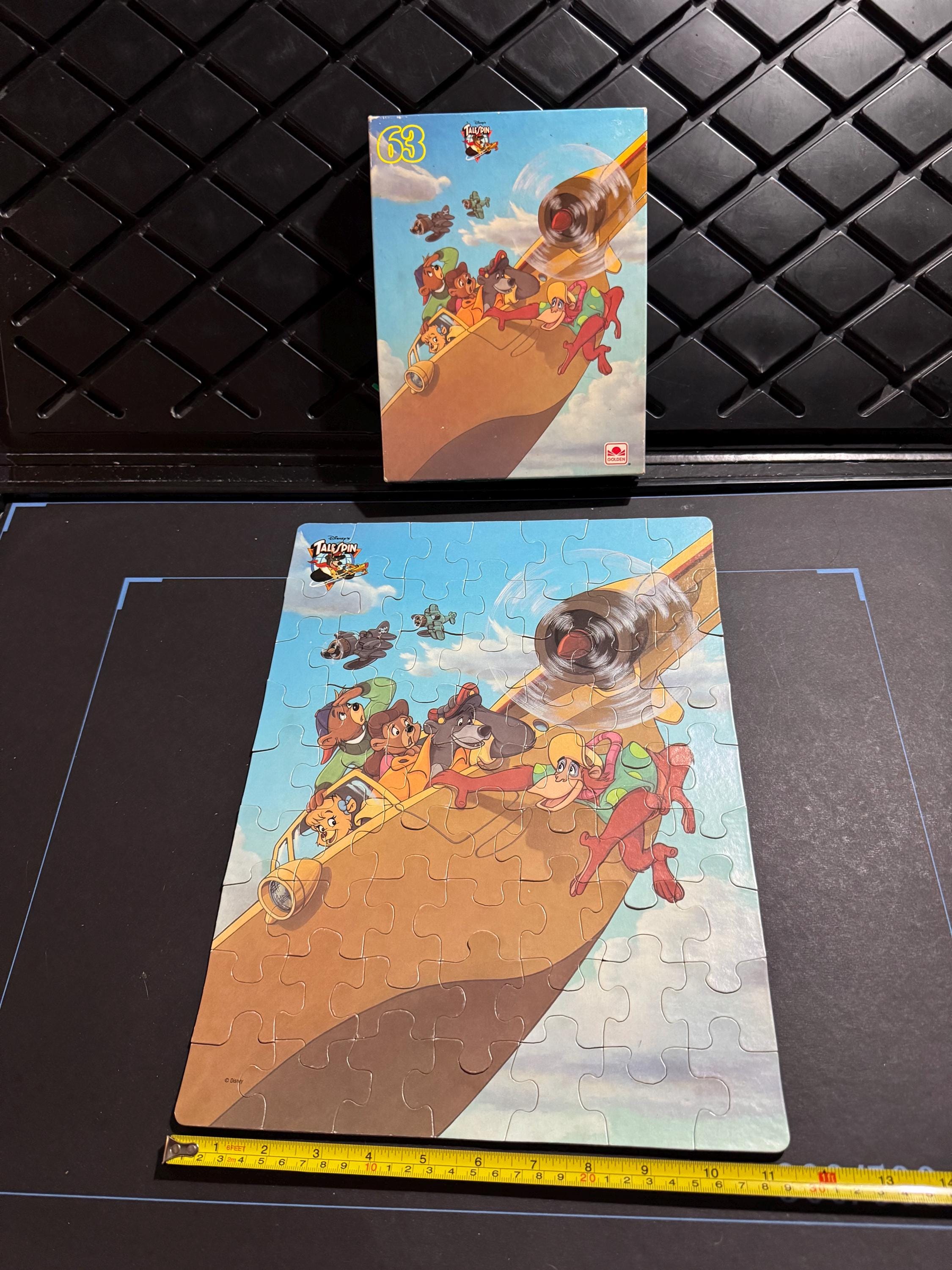RARE Talespin Disney Puzzle (complete) - 63 Pieces - Golden Retro