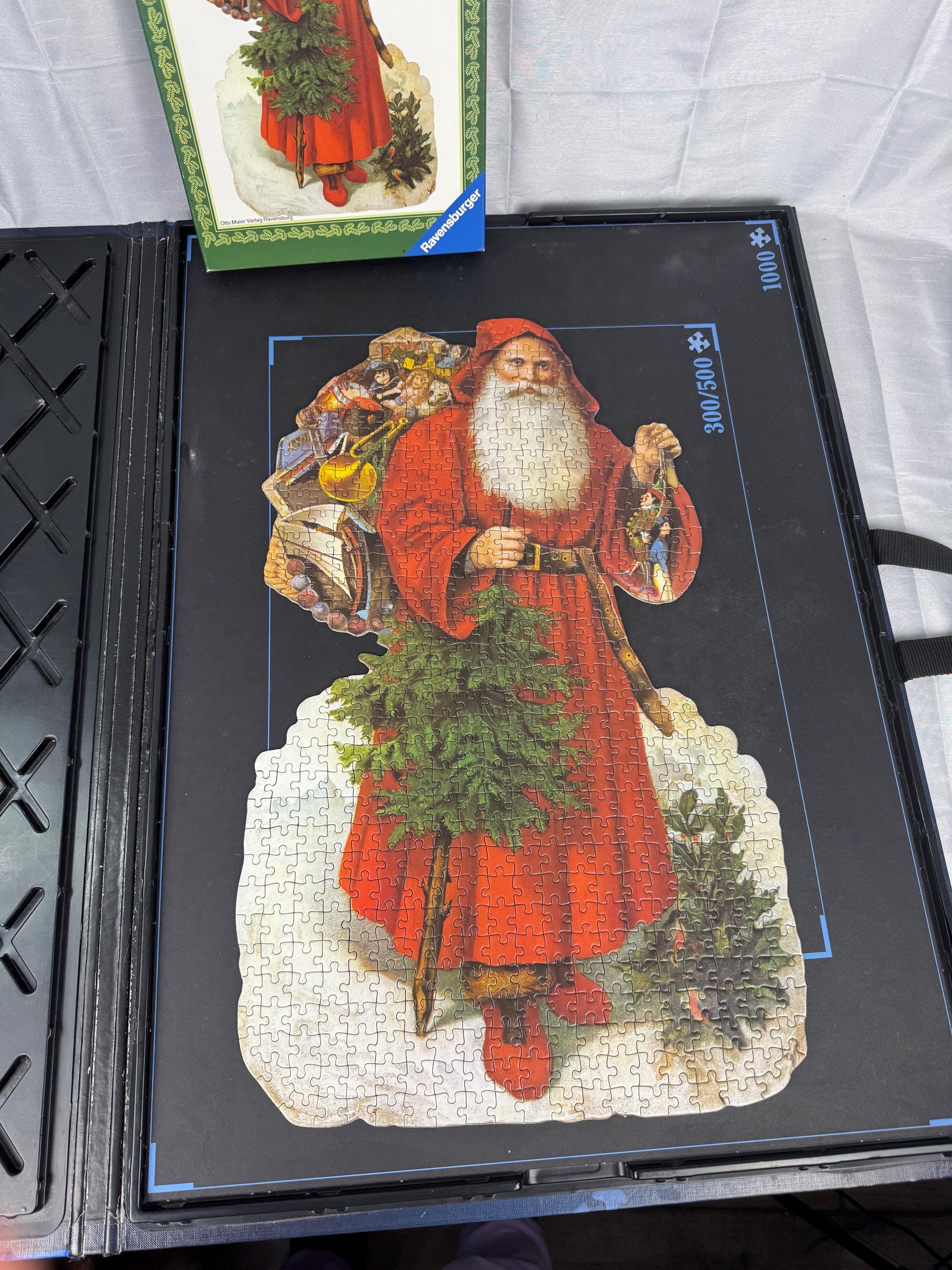 Vintage Ravensburger Santa Claus Puzzle – 1981 Complete 500 Piece