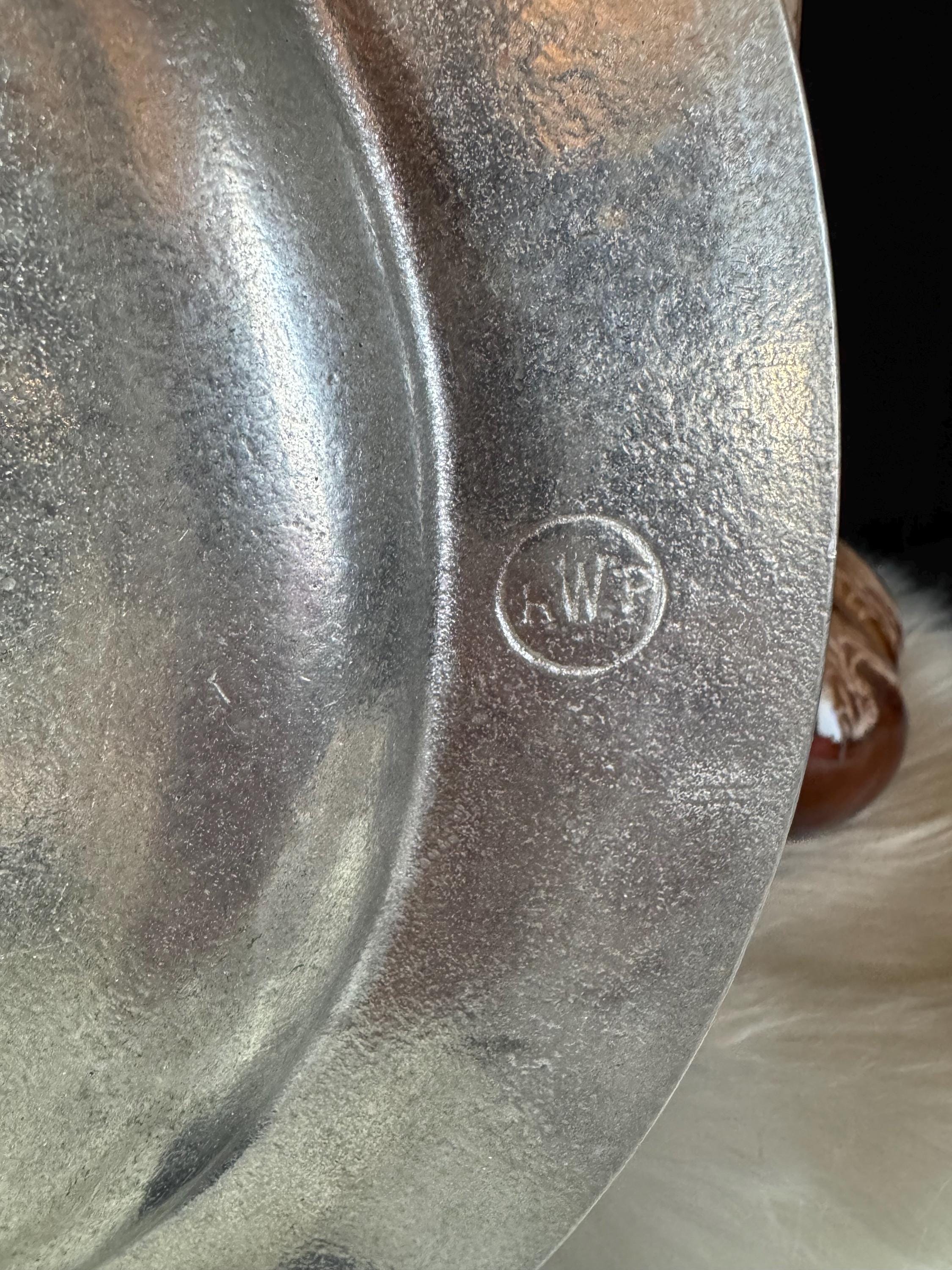 Vintage Wilton Pewter Decorative Plate - Christmas 1983 - Etsy