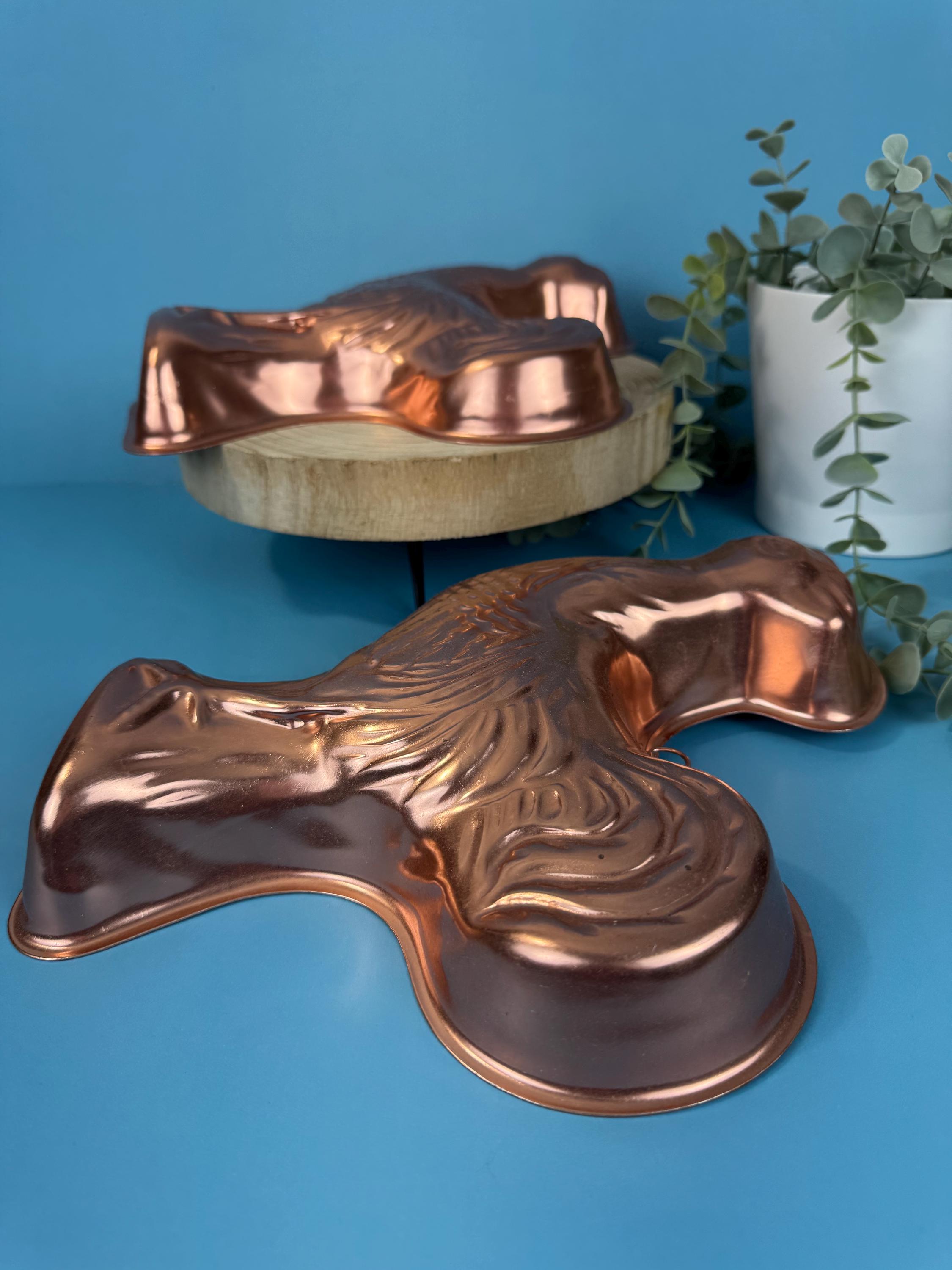 Vintage Copper Rooster Mold | 3.5 Cup French Farmhouse Decor - Etsy