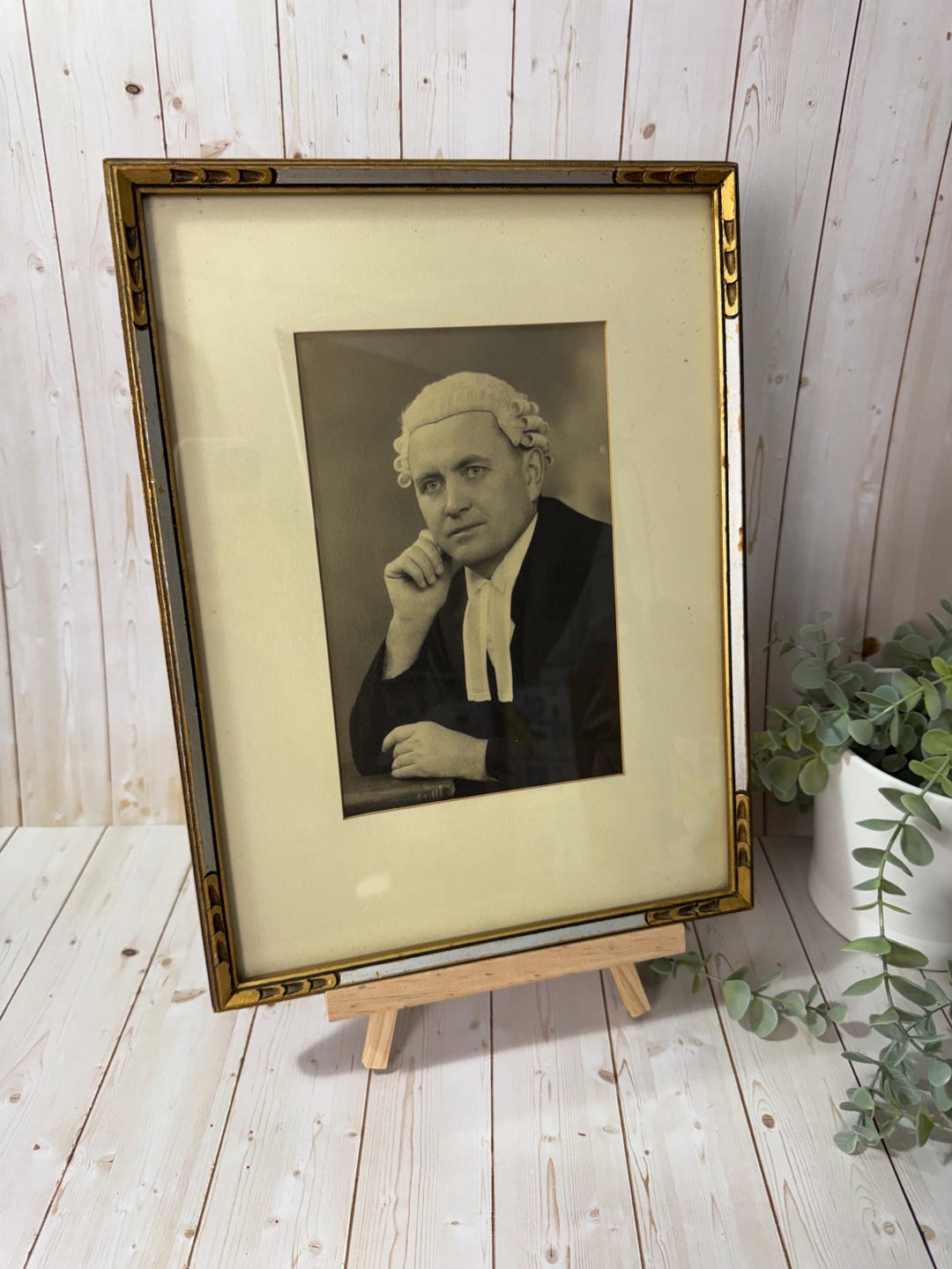 Antique 1913 Barrister Portrait Paquet Frame London Photography Etsy