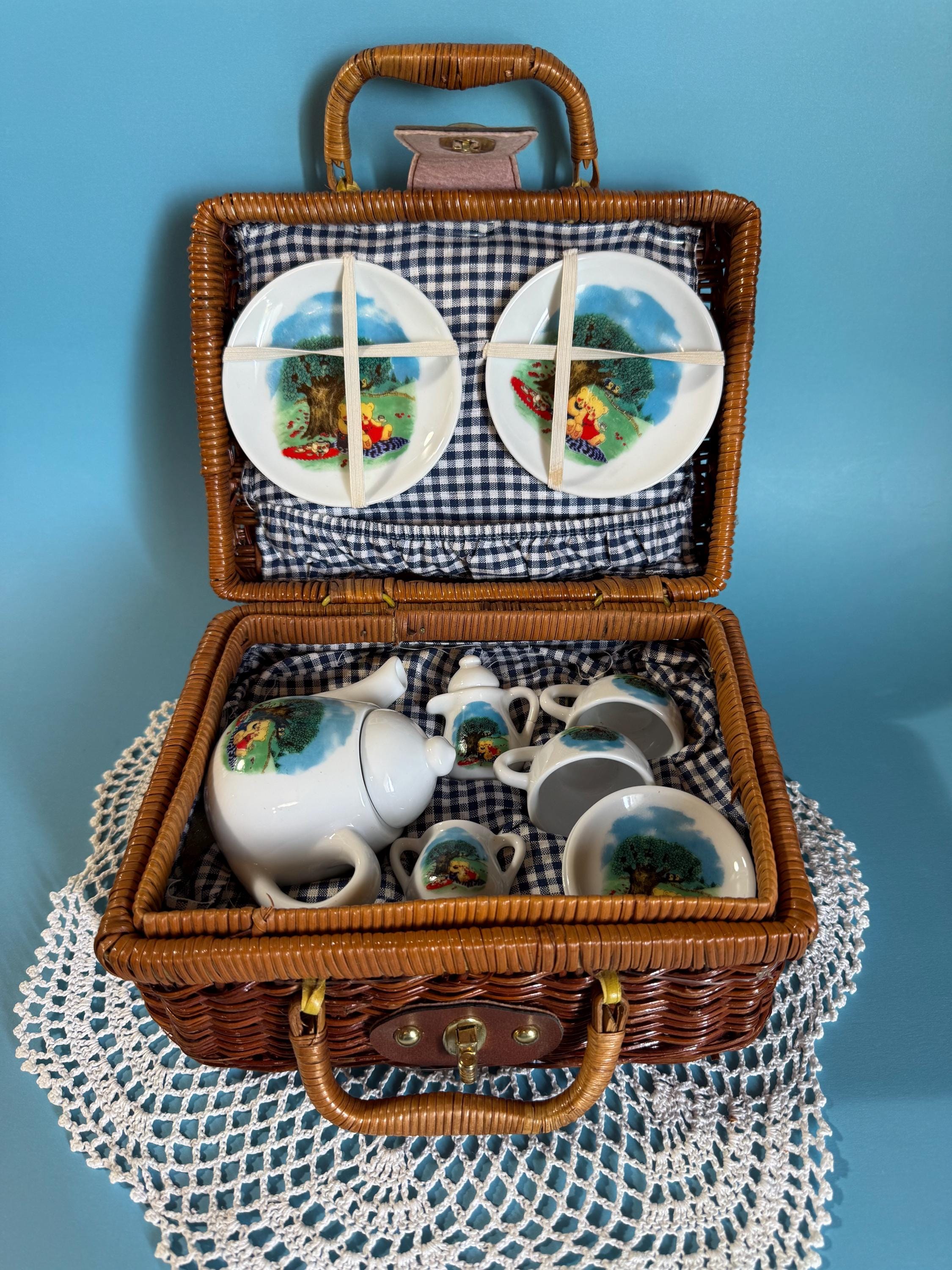 ◆ 60s SIRRAM ビンテージ ピクニック ティー セット イギリス ◆ Picnic tea set - Etsy 日本