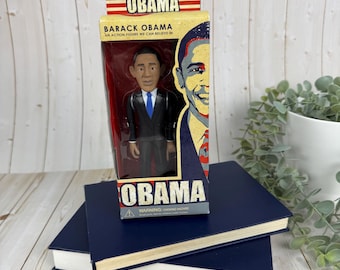 BANK on OBAMA 大統領フィギュア貯金箱 Barack Obama Action Figure – Jailbreak Toys NIB, Political