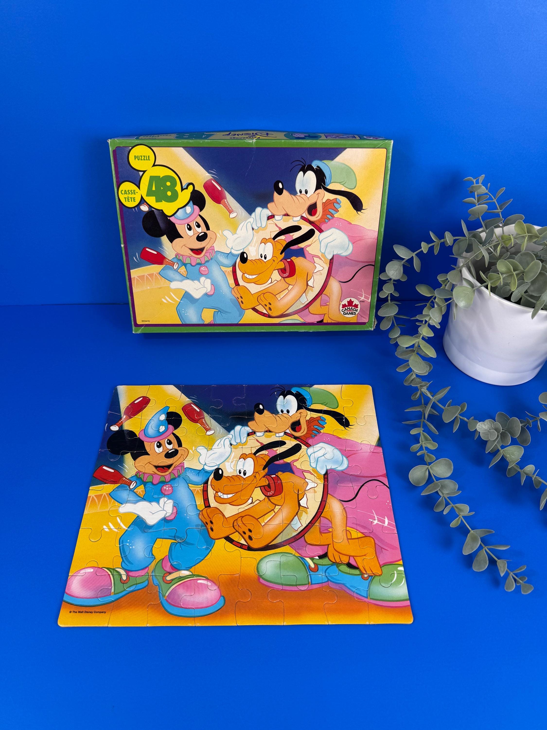 Vintage Mickey Mouse and Friends Circus Puzzle - 48 Pieces
