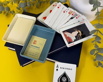 Vintage Nintendo Playing Cards – 1960s Lenticular Geisha Collector
