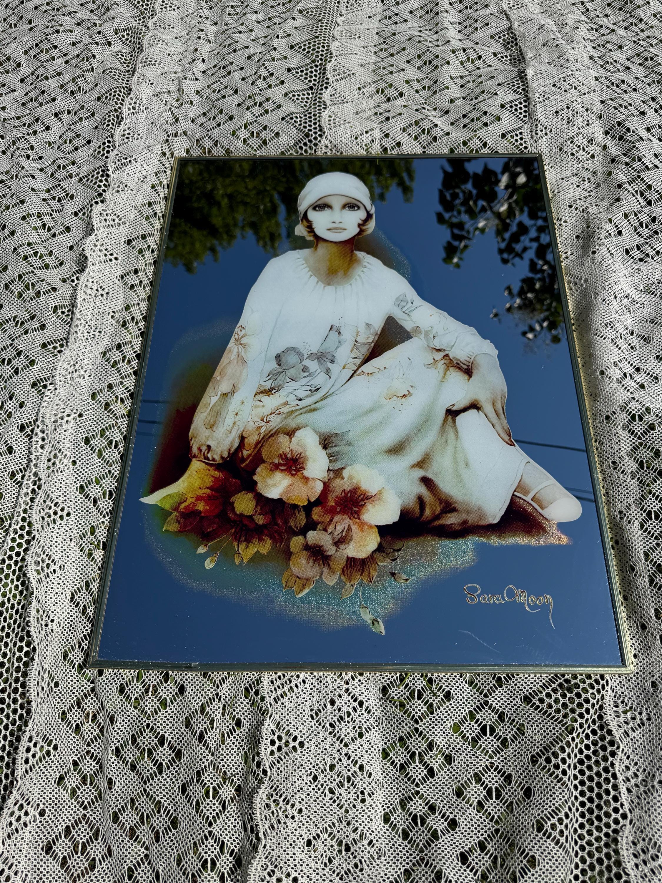 Sara Moon Mirror - Etsy