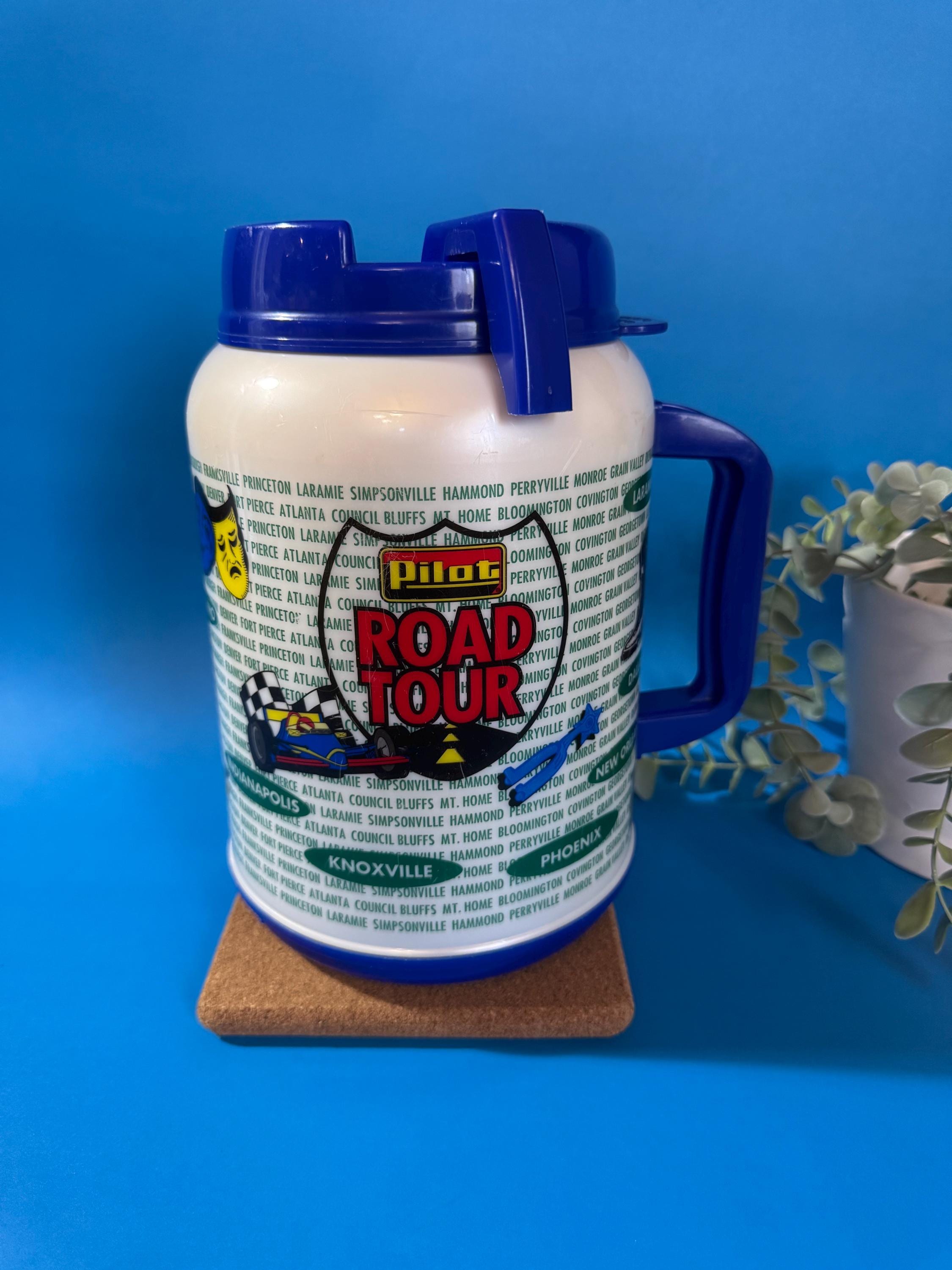 Vintage Pilot Road Mug: 64oz Whirley Travel Cup, Trucker Decor - Etsy