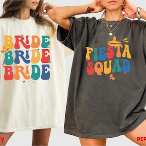 Custom Mexico Bachelorette Party Shirt, Mexico Bridal Party Shirt, Personalized Fiesta Squad Shirt, Custom Mexico Bride Shirt