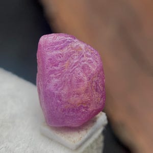 Natural Ruby Rough, 11.30x7x5 MM 4.94 Cts Genuine Pink Ruby Crystal