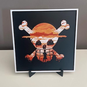 One Piece relief painting