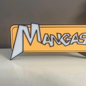 Logo inspired by the pop culture channel: Manga