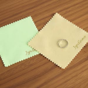 Custom Logo Silberpoliertücher: Schmuckreinigungstuch Set 100Stk