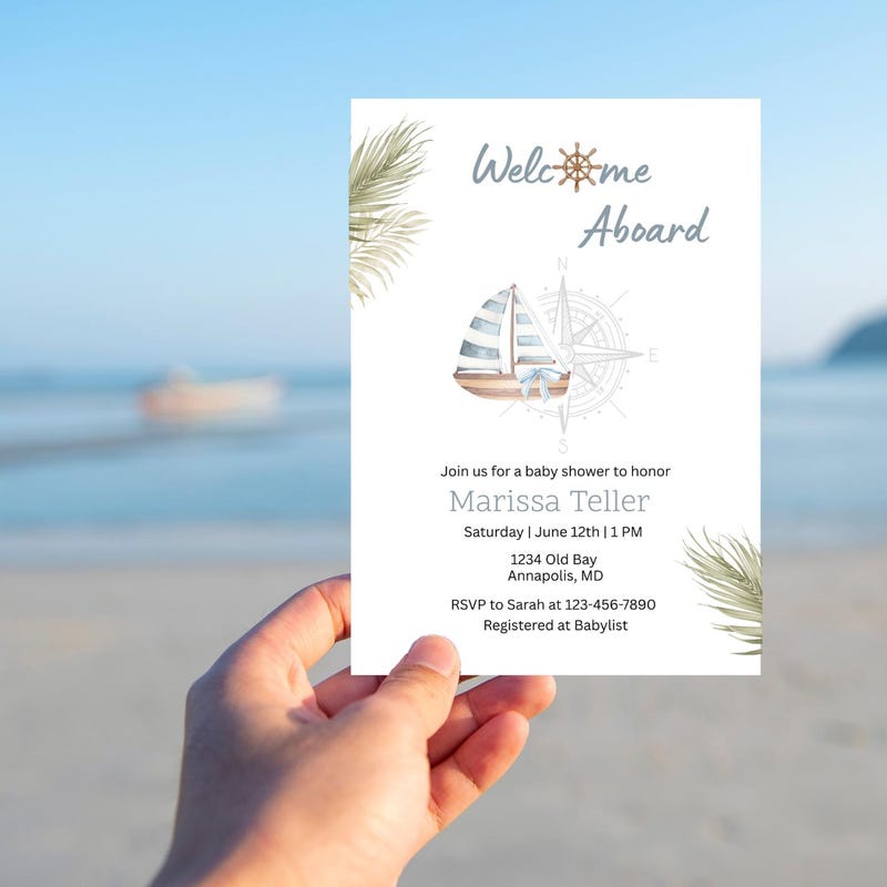 Welcome Aboard Editable Welcome Aboard - Etsy