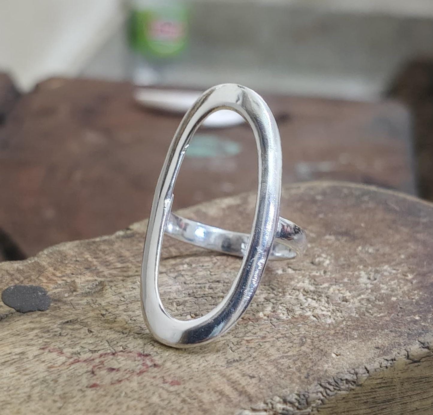 Open oval ring - Etsy 日本