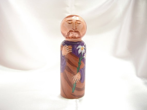 etsy wooden peg dolls