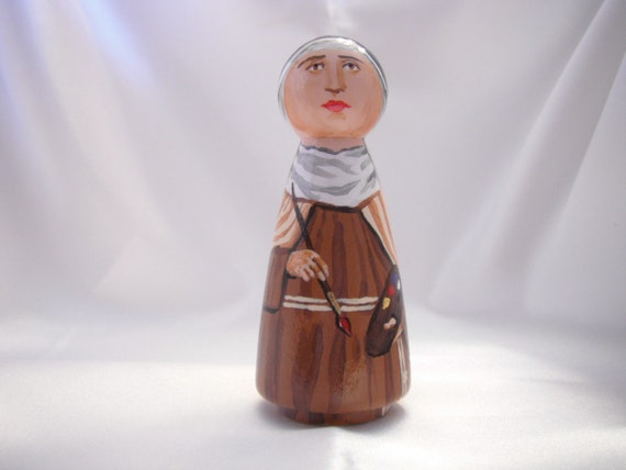 etsy wooden peg dolls