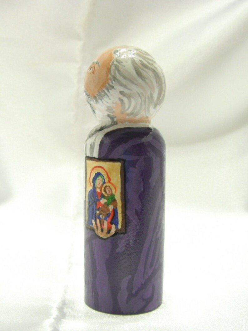 Catholic Saint Doll Wooden Peg Dolls Catholic Toy Confirmation Gift