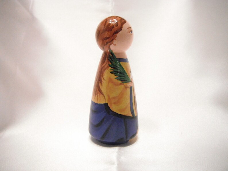 Catholic Saint Doll Wooden Peg Dolls Catholic Toy Gift Confirmation