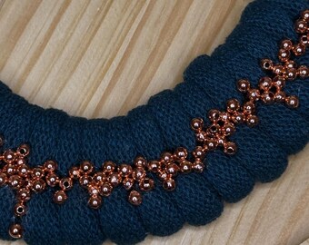 collar de cuerda trenzada