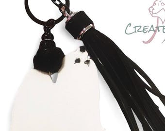 Maltese Keychain {Dog Breed Maltese}