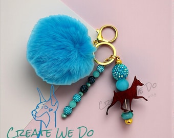 Min Pin Keychain {Dog Breed Miniature Pinscher}