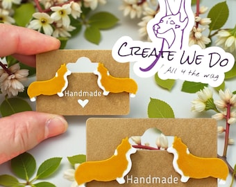 Dog Breed Post Earrings (Ibizan, Beauceron, Doberman, Corgi, German Shepherd... ) Stud Earrings