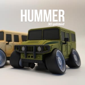 Tooned Hummer 3D Print