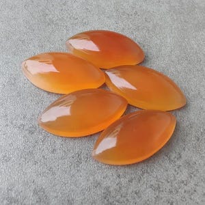 AAA Natural Carnelian Marquise Cabochon Calibrated Size Loose Gemstone 3x6,4x8,5x10,6x12,7x14,8x16,9x18,10x20MM