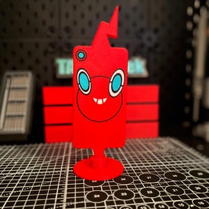Rotom Phone Prop | Full-Scale Fan-Made Replica | 3D Printed Cosplay Display Model | Preassembled Static Trainer Accessory