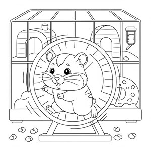 Adorable Animal Adventures: A Coloring Book for Kids
